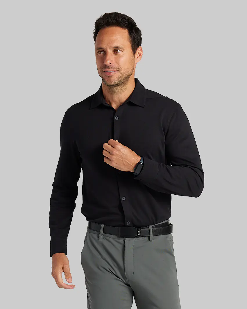 8e3670f9-6dac-4a49-8474-0e6bfdf6a5da Bayside Oxford Long Sleeve Button Down - Image 1