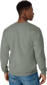 Hanes Men's Sweatshirt, EcoSmart Fleece Crewneck - Image 2