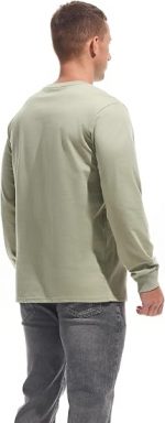 VEIISAR Men's Heavy Weight Crew Neck T-Shirt Mens Premium Cotton Tee - Image 4