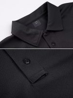 Men's Polo Shirt Quick Dry Performance Short Sleeve Tactical Shirts Pique Jersey Golf Shirt - Image 2