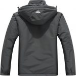 Men's Mountain Ski Jacket Waterproof Winter Coat Warm Snowboarding Jacket Snow Windbreaker Hooded for Hiking - Image 3