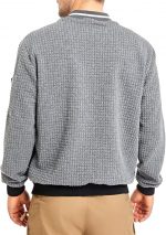 Mens Lightweight Jacket Casual Bomber Jacket Varsity Coat - Image 2