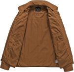 Men's Canvas Cotton Military Casual Field Jacket Outerwear With Removable Hood - Image 4
