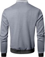 Mens Loose Fit Lightweight Jacket Casual Stylish bomber Jacket - Image 2